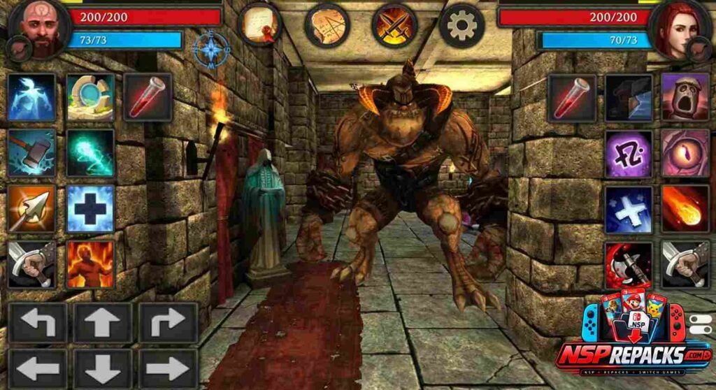 Moonshades a classic dungeon crawler RPG Switch NSP (eShop)