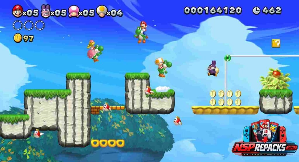 New Super Mario Bros. U Deluxe SWITCH NSP [Update]