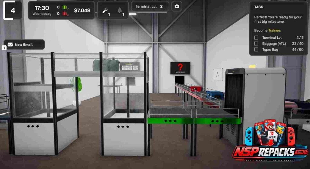 Airport Baggage Simulator Switch NSP [Update]