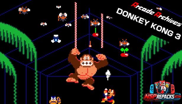 Arcade Archives Donkey Kong 3 Switch NSP (eShop) (UPDATE)