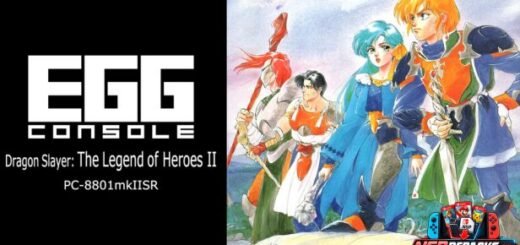 EGGCONSOLE Dragon Slayer The Legend of Heroes II PC-8801mkIISR Switch NSP