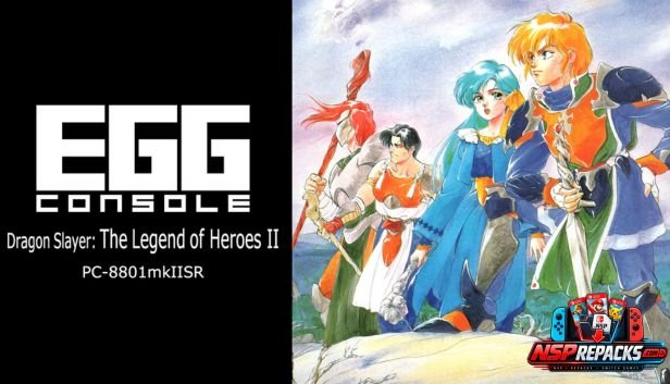 EGGCONSOLE Dragon Slayer The Legend of Heroes II PC-8801mkIISR Switch NSP