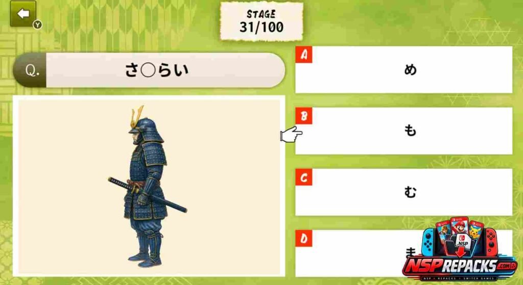 HIRAGANA Word Challenge Switch NSP (eShop)