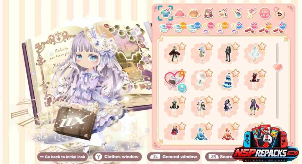 Selfy Collection – The Dream Fashion Stylist Switch NSP (eShop) [Update]