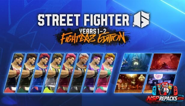 Street Fighter 6 Years 1-2 Fighters Edition Switch NSP [Update] (eShop)