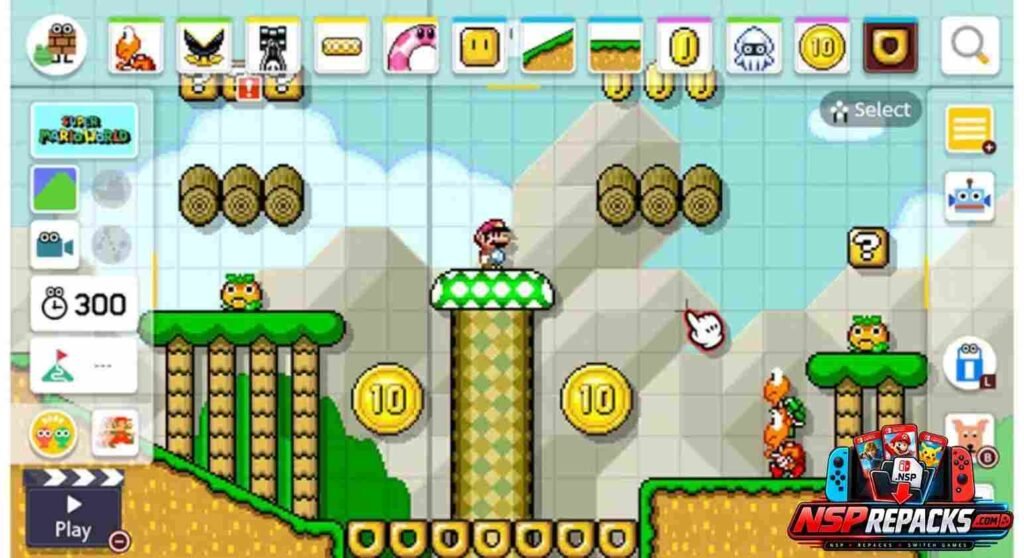 Super Mario Maker 2 NSP Full Game + DLC + Update