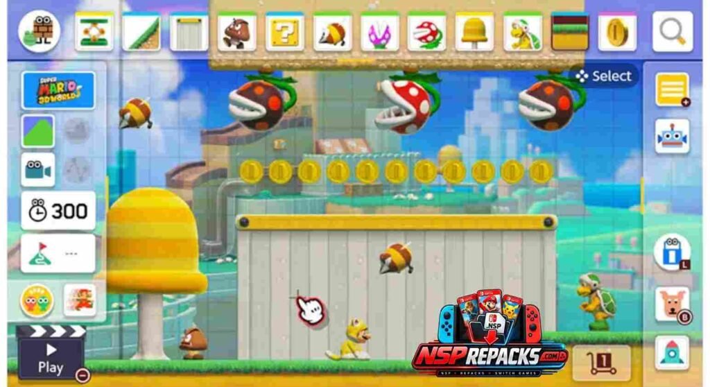 Super Mario Maker 2 NSP Full Game + DLC + Update